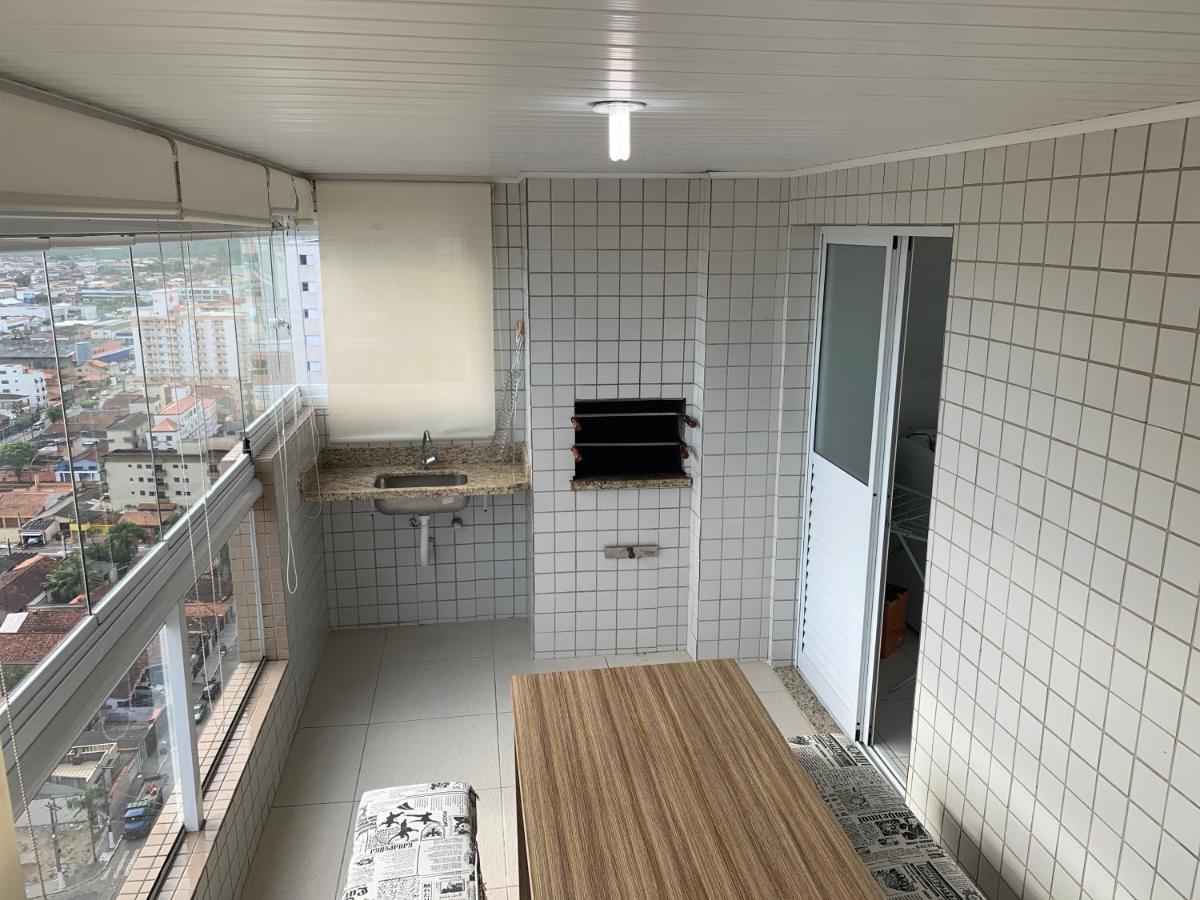 Ultimo Andar, Varanda Gourmet, Vista Da Praia Πράια Γκράντε Εξωτερικό φωτογραφία