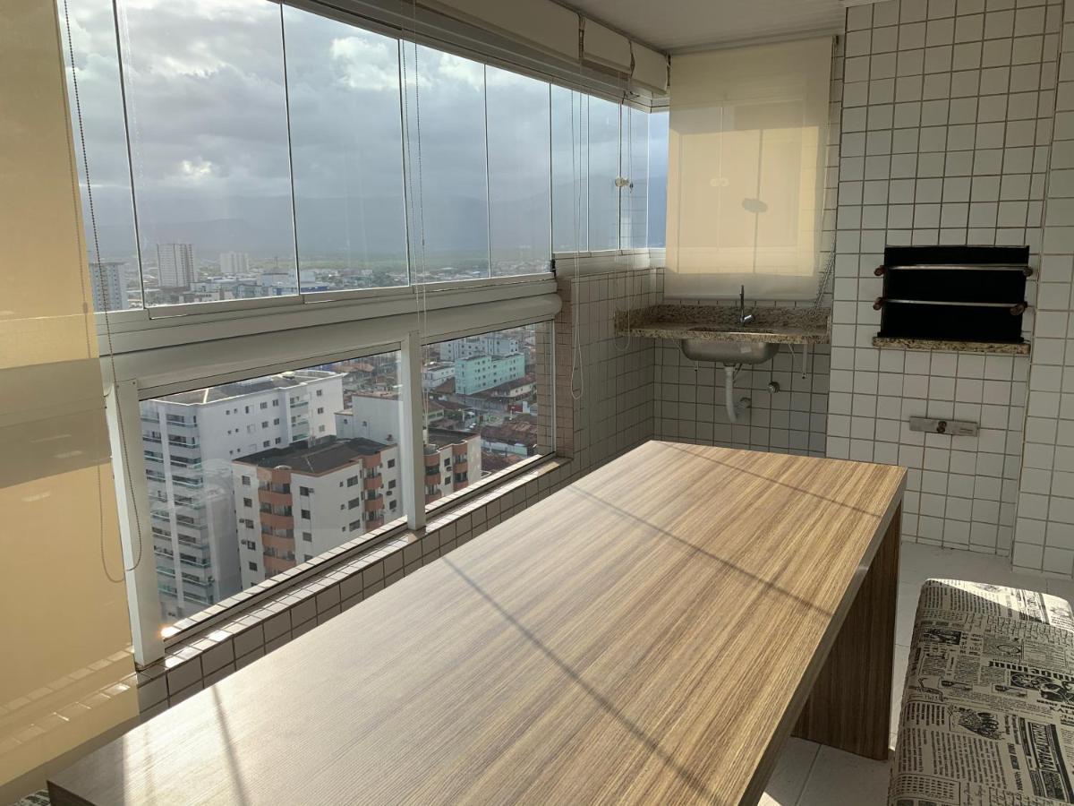 Ultimo Andar, Varanda Gourmet, Vista Da Praia Πράια Γκράντε Εξωτερικό φωτογραφία